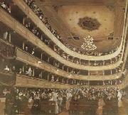 Gustav Klimt Auditorium of the old Burgtheater (mk20) Sweden oil painting reproduction